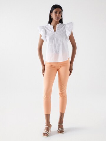 Salsa Jeans Skinny Jeans in Oranje