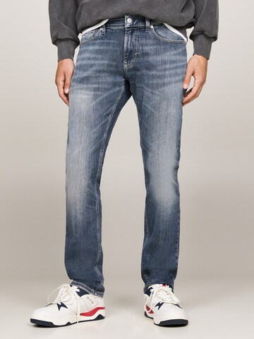 Coupe slim Jean 'Scanton' Tommy Jeans en bleu : devant