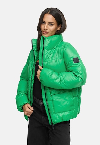NAVAHOO Winterjas 'Eispracht 14' in Groen