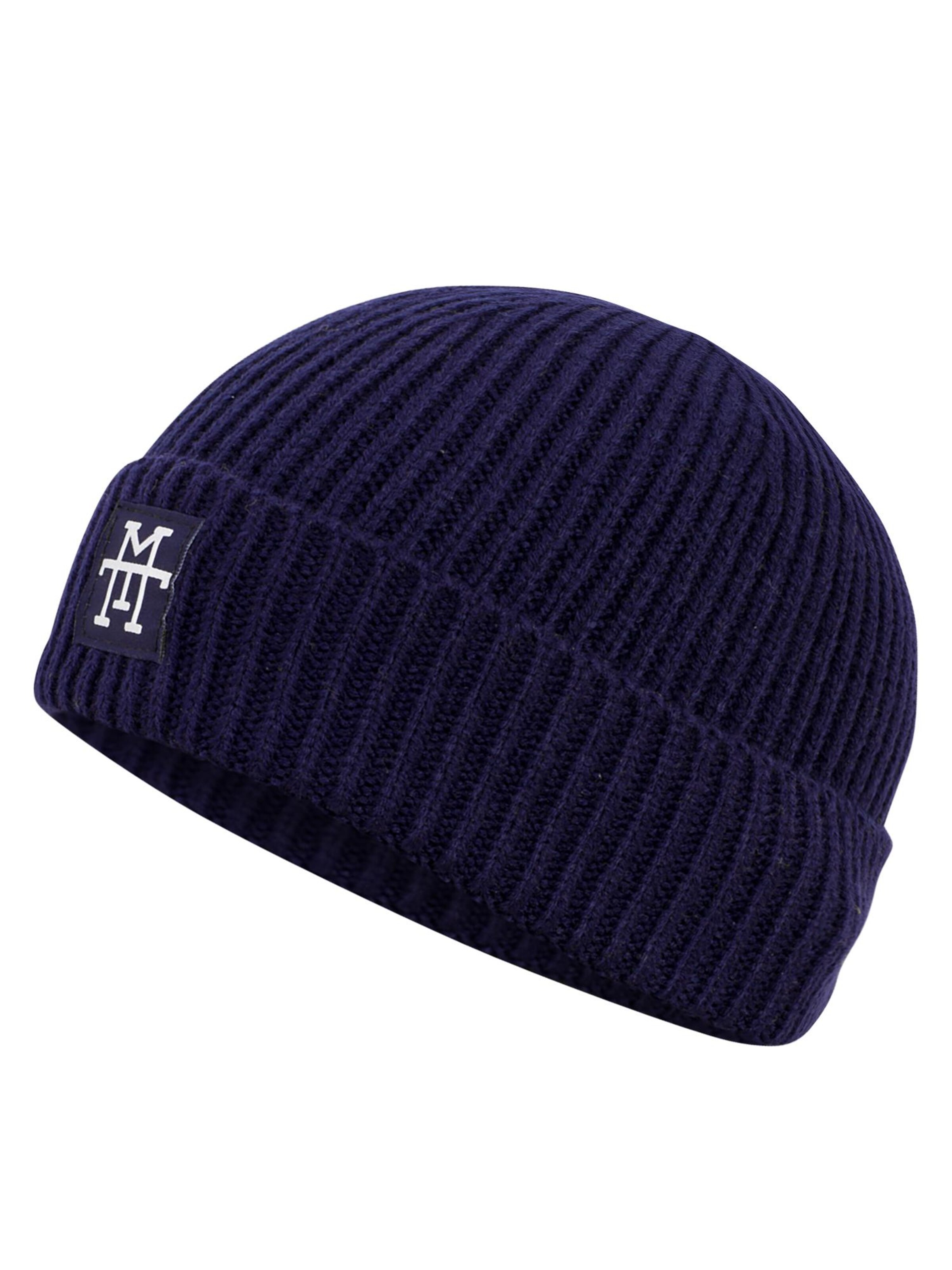 Manufaktur13 Beanie 'Heavy Knit' in Blue