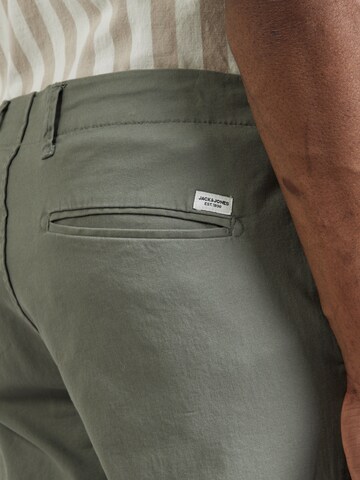 zaļš JACK & JONES Standarta Čino bikses 'JJIDave'