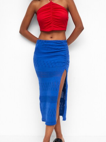 Pull&Bear Skirt in Blue