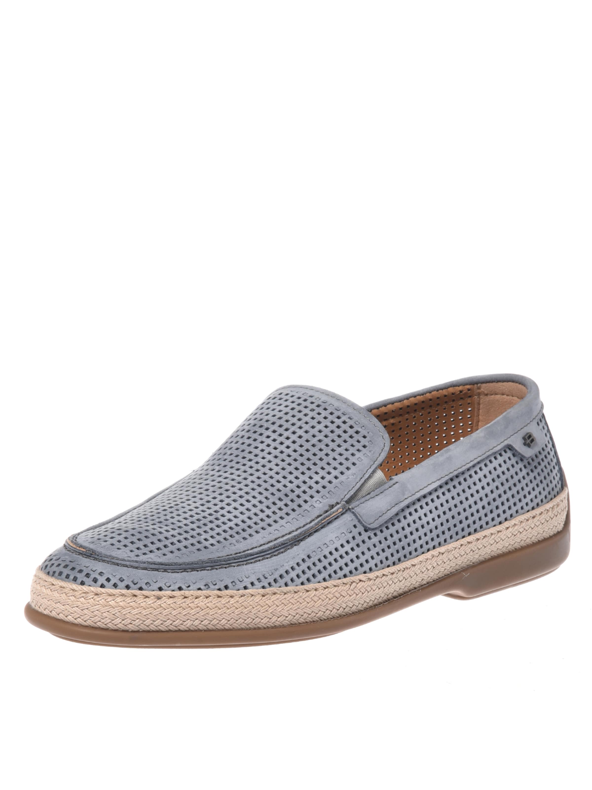 BALDININI Mocassins in Grijs: voorkant