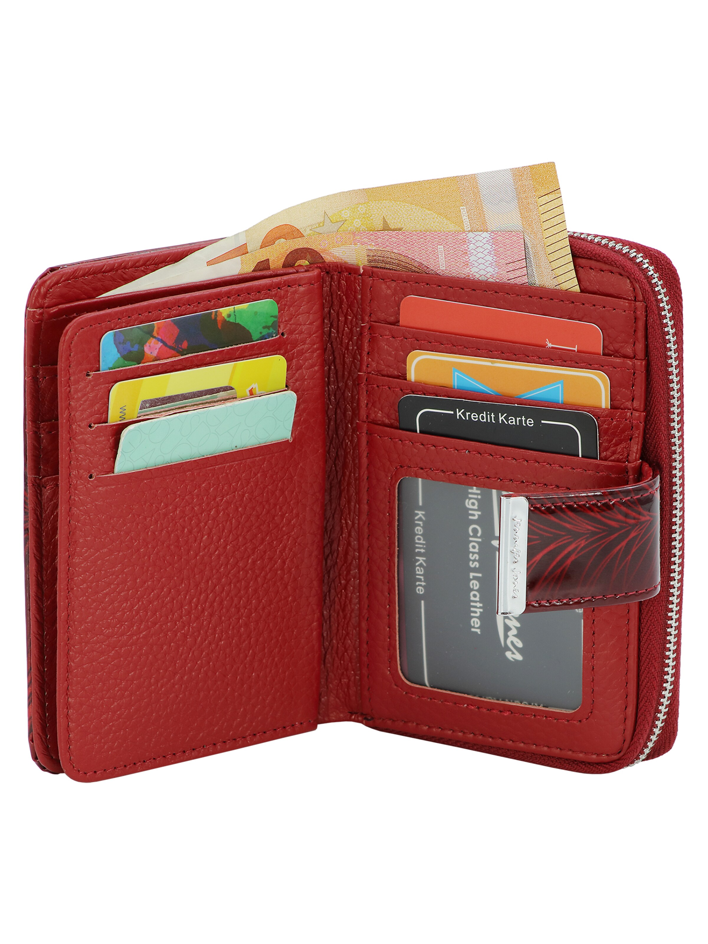 Jennifer Jones Wallet in Red