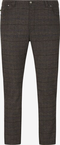 Charles Colby Loose fit Pants ' Baron Clarcs ' in Brown: front