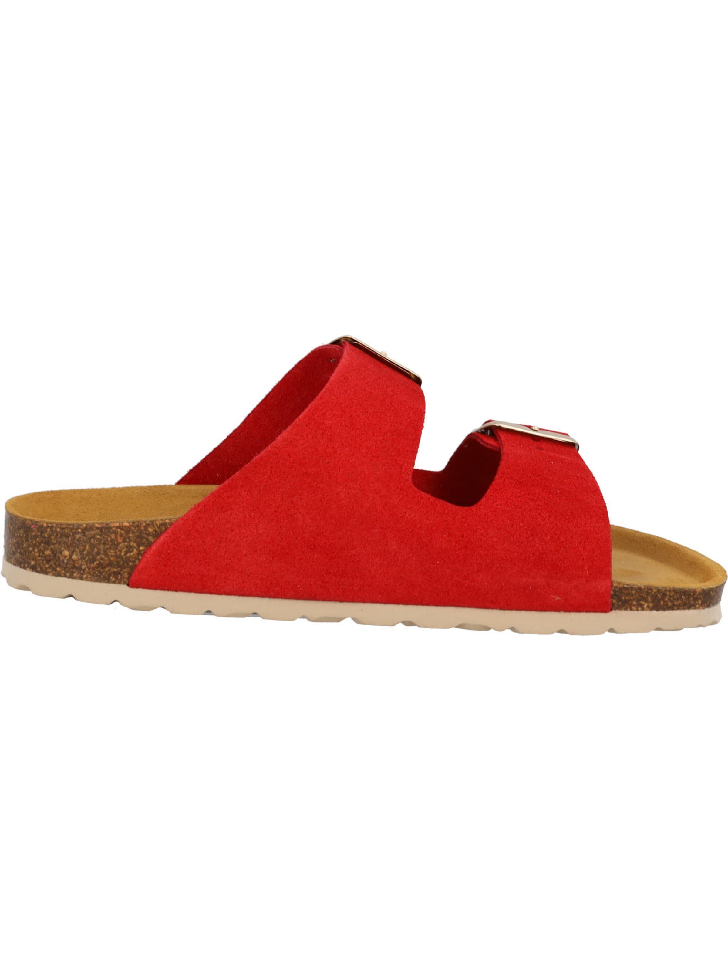 Palado Pantolette 'Palado Korfu Suede Premium Leather'‌‌‌‌‌‌‌‌‌‌ in Rot