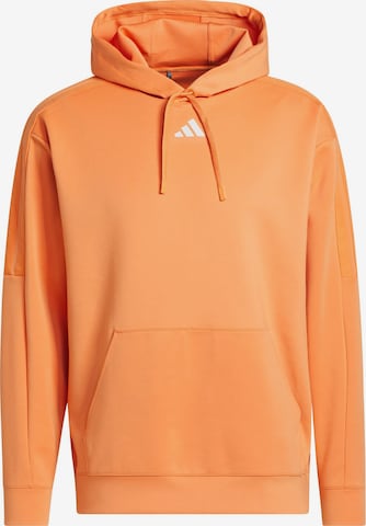 ADIDAS PERFORMANCE Sportsweatshirt 'Beyond' in Oranje: voorkant