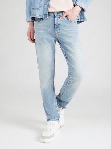 Slimfit Jeans 'Delaware Bo' di BOSS in blu: frontale