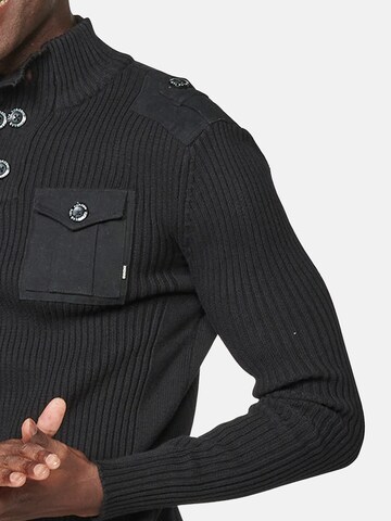 KOROSHI Pullover in Schwarz