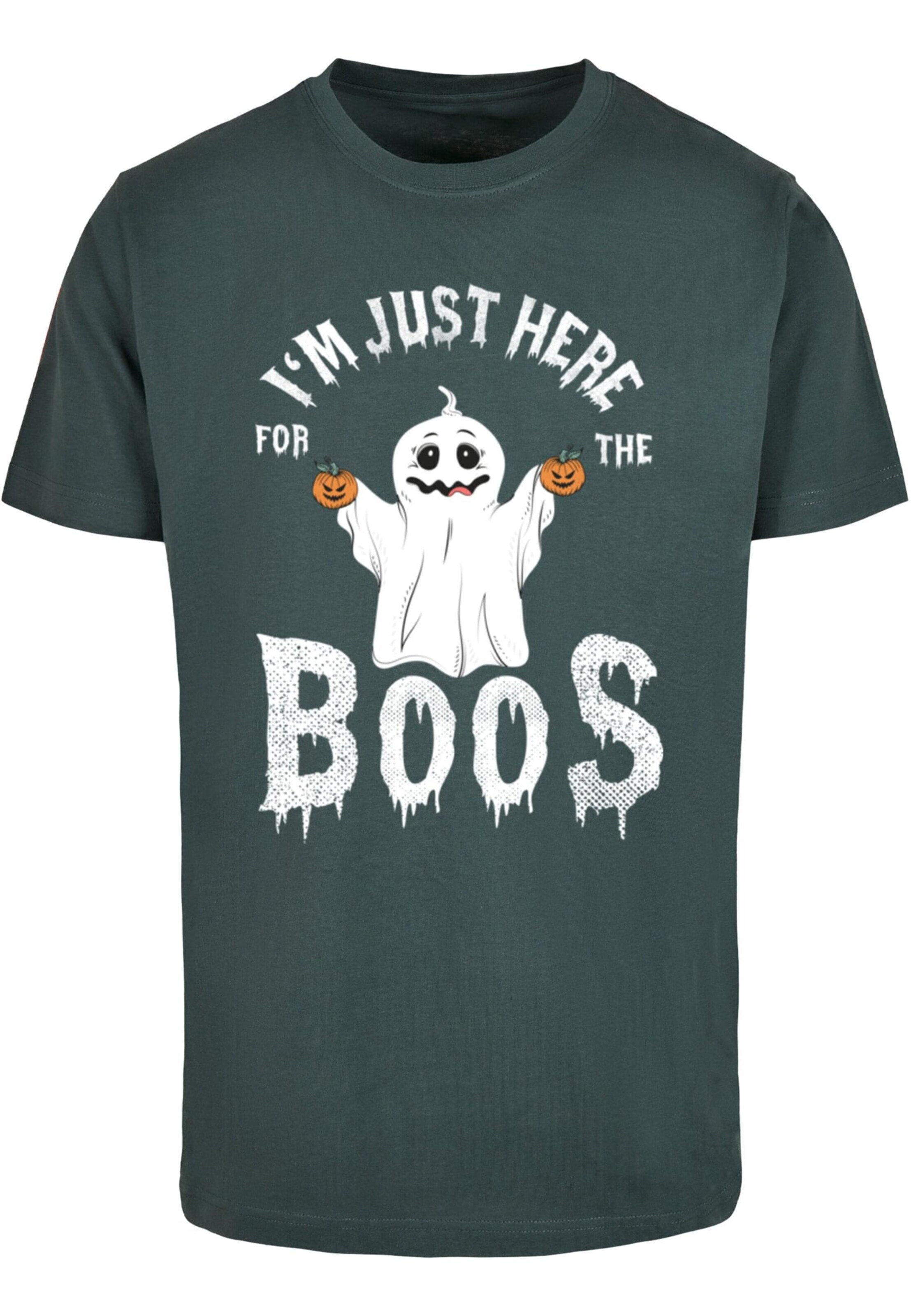 Maglietta 'Halloween - Boos' di ABSOLUTE CULT in blu: frontale