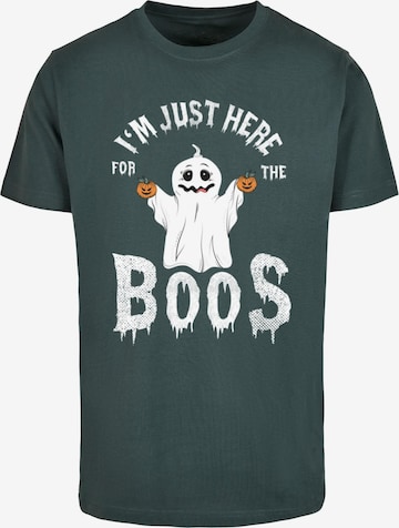 ABSOLUTE CULT Shirt 'Halloween - Boos' in Blue: front