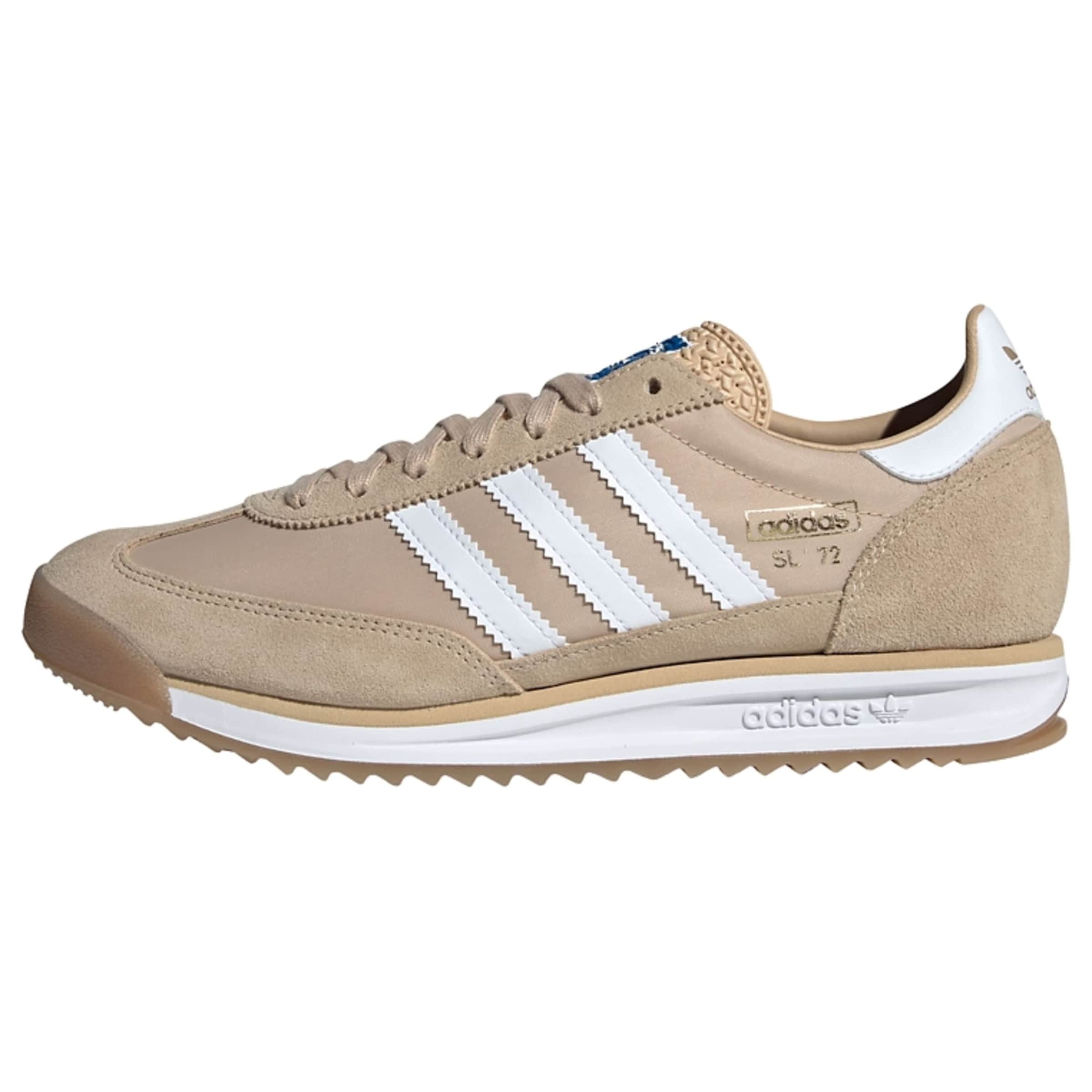ADIDAS ORIGINALS Låg sneaker 'SL 72 RS' i beige: framsida