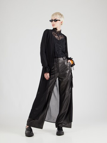 VILA ROUGE EDIT - Blusa 'VIBOE' en negro