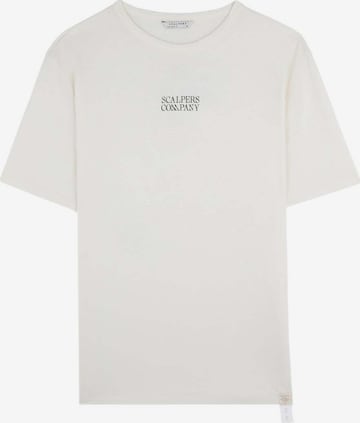 Scalpers Shirt 'Floristry' in White: front