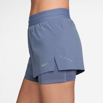 NIKE Regular Laufshorts 'SWIFT' in Lila