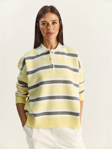 Pull-over 'Pullover' Bianco Lucci en jaune