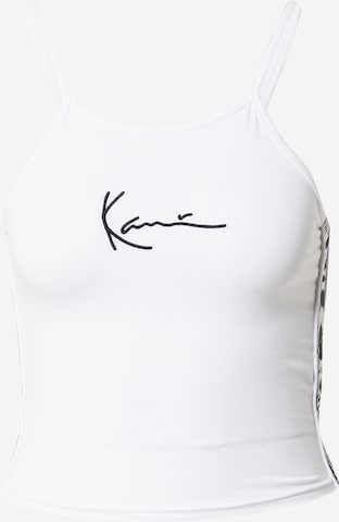Karl Kani Top in White: front