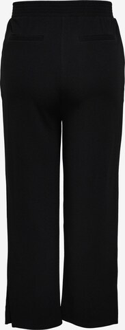 ONLY Carmakoma Wide leg Pleat-Front Pants 'Betty' in Black