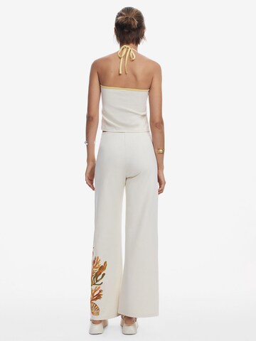 Desigual - regular Pantalón en blanco