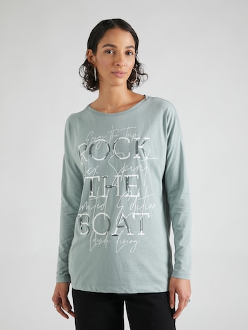 T-shirt 'Rock the Boat' Soccx en vert : devant