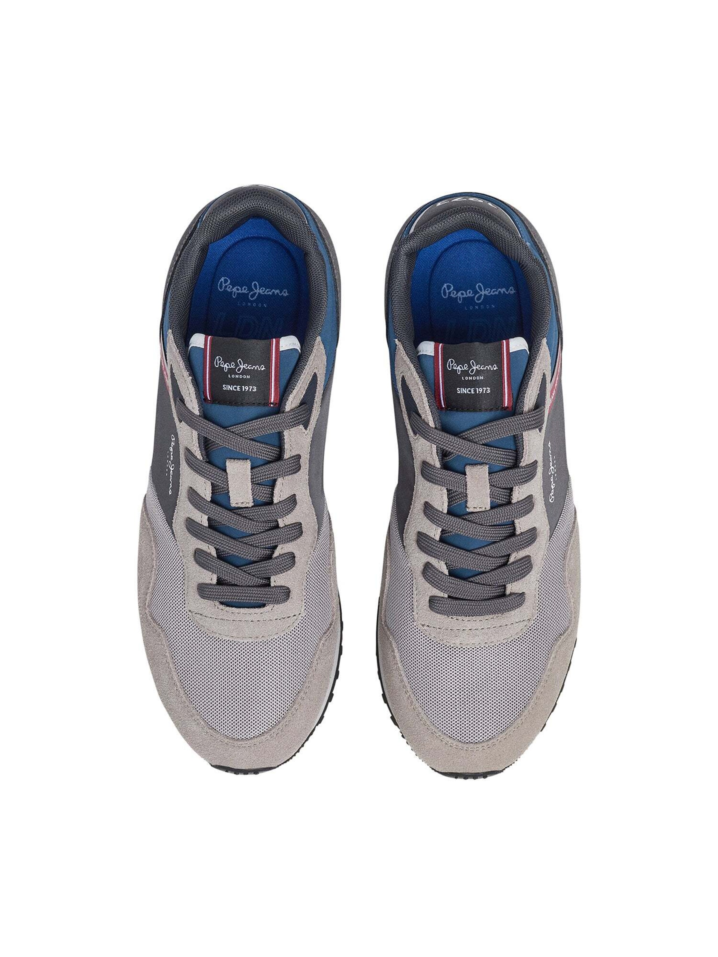 Pepe Jeans Platform trainers ' LONDON BRICK M ' in Grey