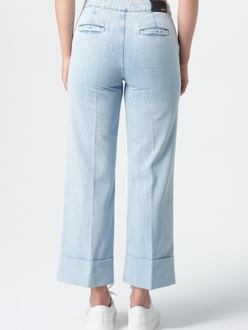 M.O.D MIRACLE OF DENIM Široký strih Džínsy - Modrá