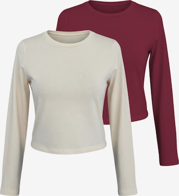 studioselect Тениска 'Branka Top' в бежово: отпред