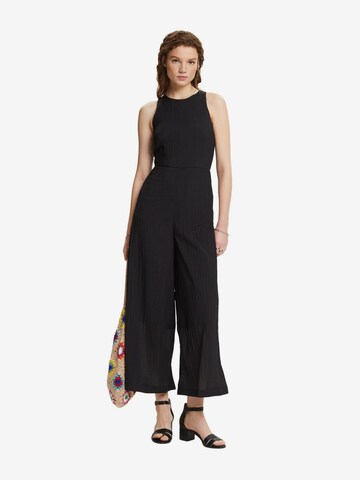 ESPRIT Jumpsuit in Black: front