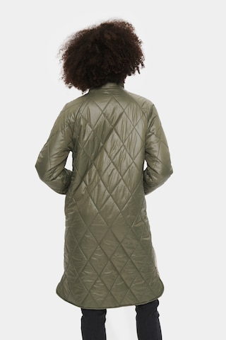 SAINT TROPEZ Between-Season Jacket 'Noemi' in Green