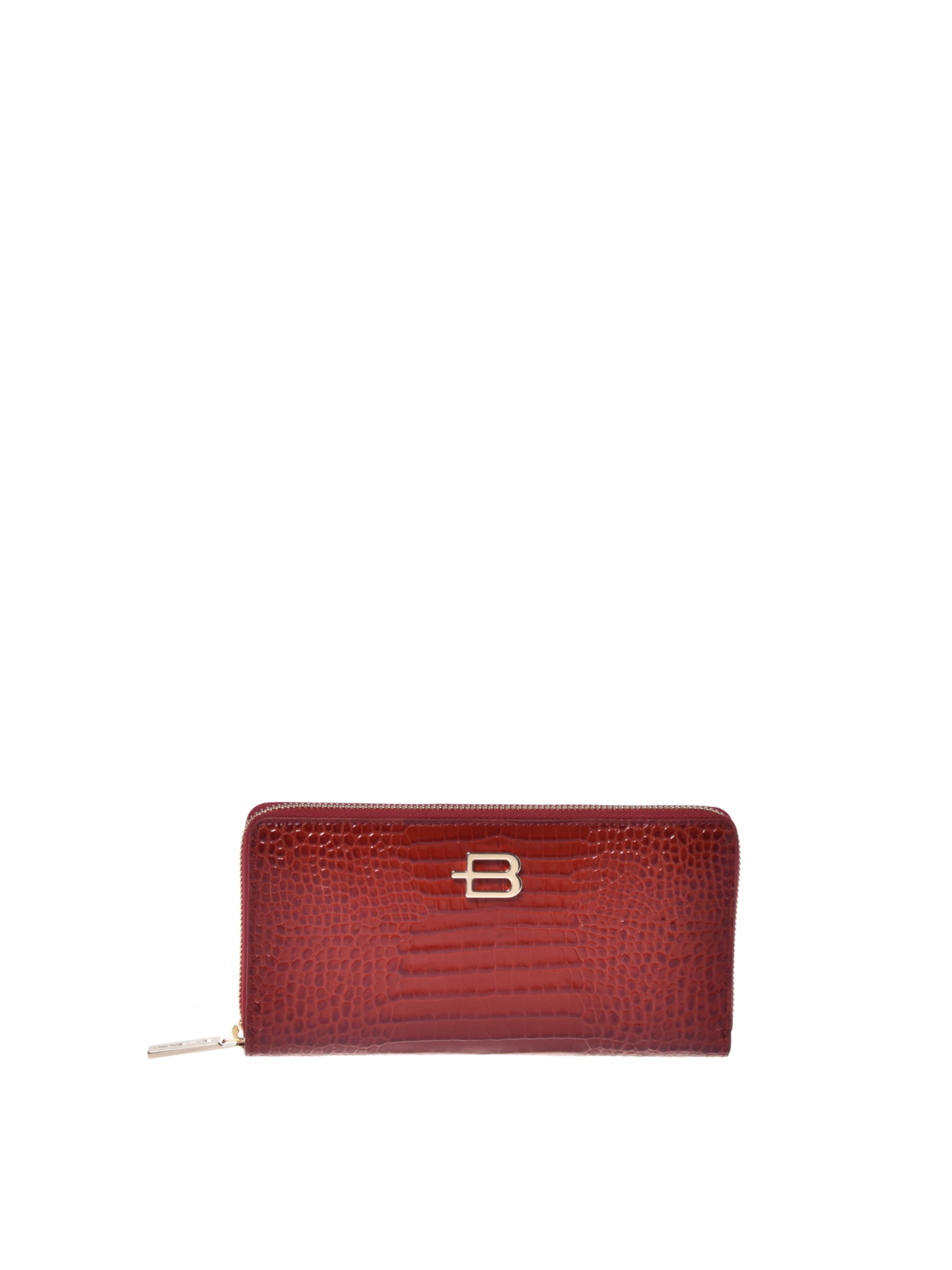 BALDININI Wallet in Red: front