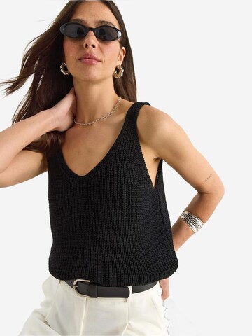 Bianco Lucci Blouse 'Blusen' in Zwart