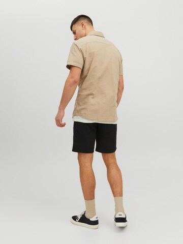 Regular Pantaloni eleganți 'JPSTDave' de la JACK & JONES pe negru