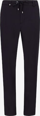 Pantaloni chino 'T. Leccio' di Distretto12 in blu: frontale