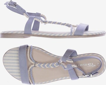 TAMARIS Sandals & High-Heeled Sandals in 41 in Blue: front