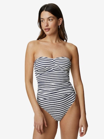 Marks & Spencer T-shirt Swimsuit in Black: front