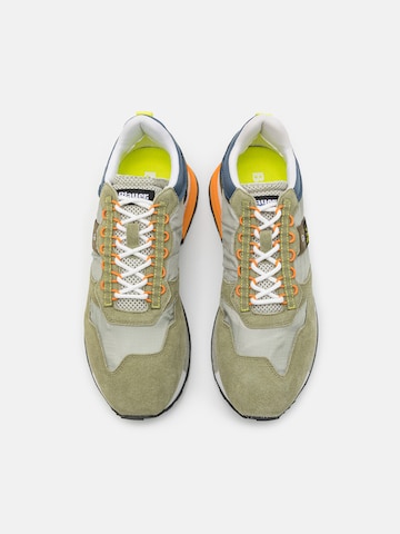 Blauer.USA Σνίκερ χαμηλό σε πράσινο: κορυφή