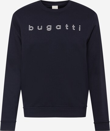 bugattiSweater majica - plava boja: prednji dio