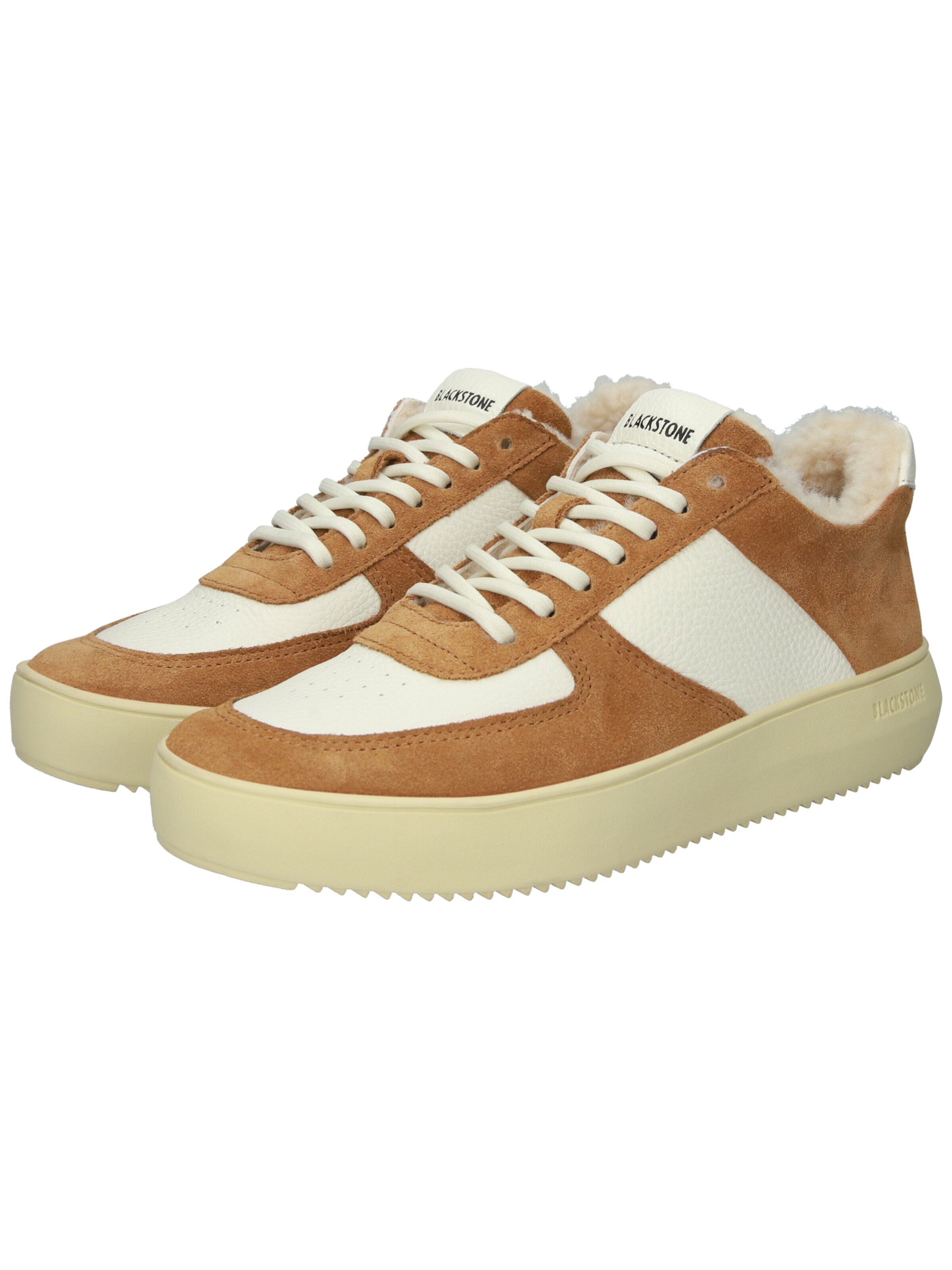 BLACKSTONE Sneakers laag 'HITTY' in Bruin