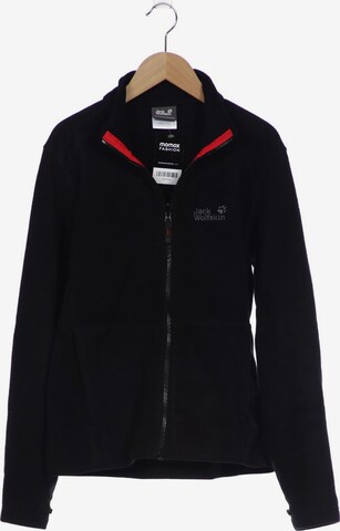 JACK WOLFSKIN Sweater L in Schwarz: predná strana