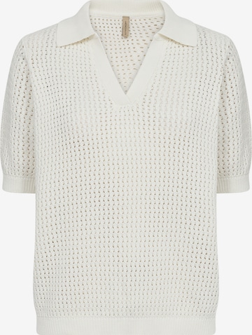Soyaconcept Pullover 'DENEFA 3' in Weiß: Vorderseite