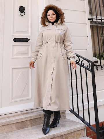 MODAMIHRAM Winterjas in Beige