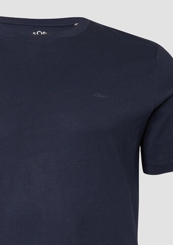 T-Shirt s.Oliver en bleu