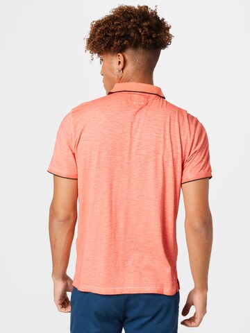 TOM TAILOR Poloshirt in Orange