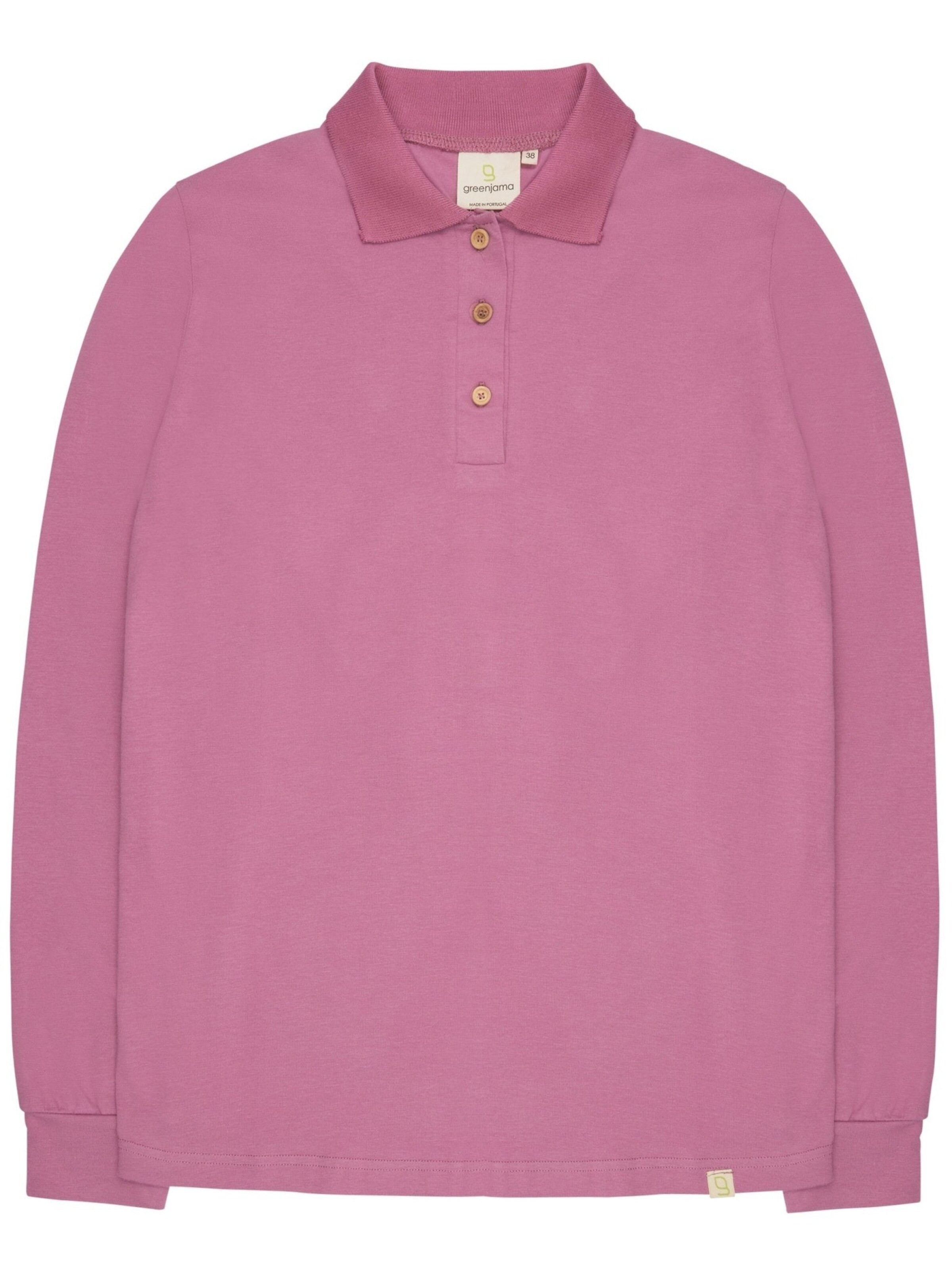 greenjama Schlafshirt‌‌‌‌‌‌‌‌‌‌ in Lila: Vorderseite