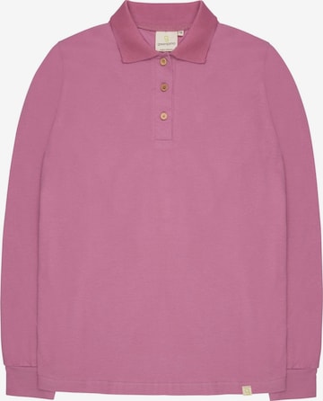 greenjama Schlafshirt in Lila: Vorderseite