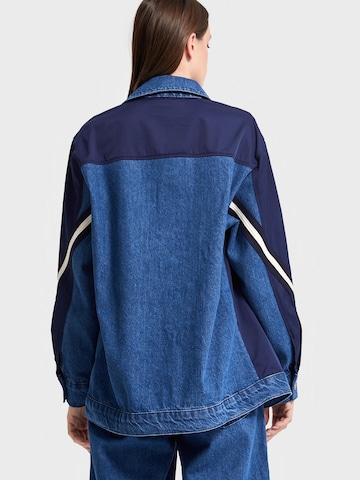 IT'S BASIC Between-season jacket 'Straight Denim Jacket' in Blue