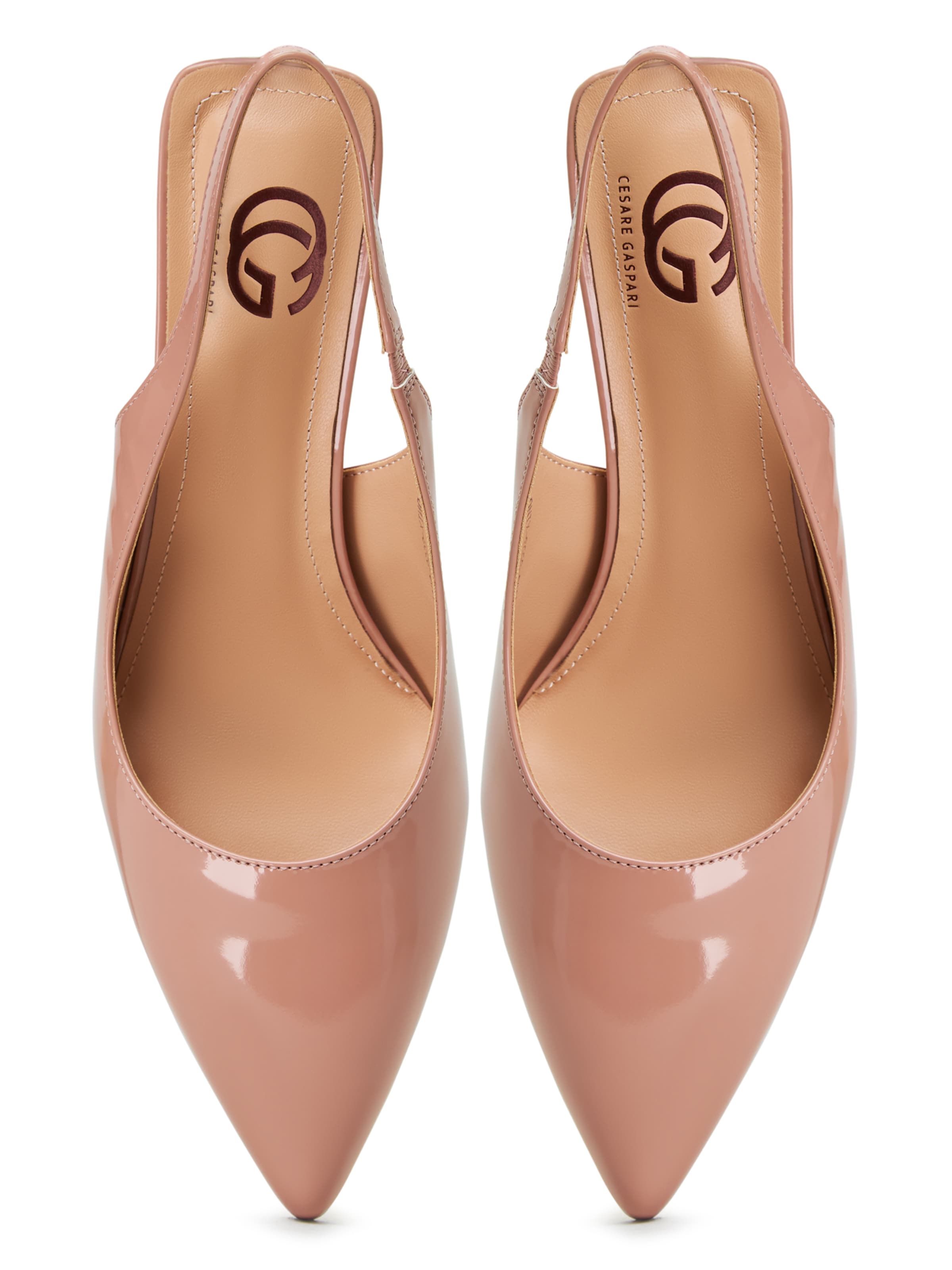 CESARE GASPARI Slingpumps in Beige