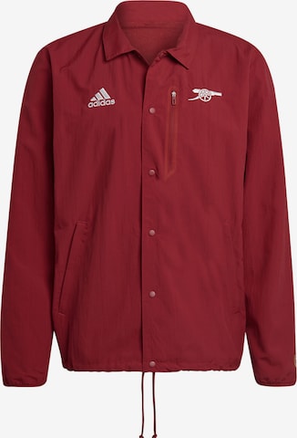 ADIDAS PERFORMANCE Sportjacke in Rot: front