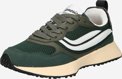 Sneaker low 'Marathon' GENESIS pe verde închis / alb, Vizualizare produs