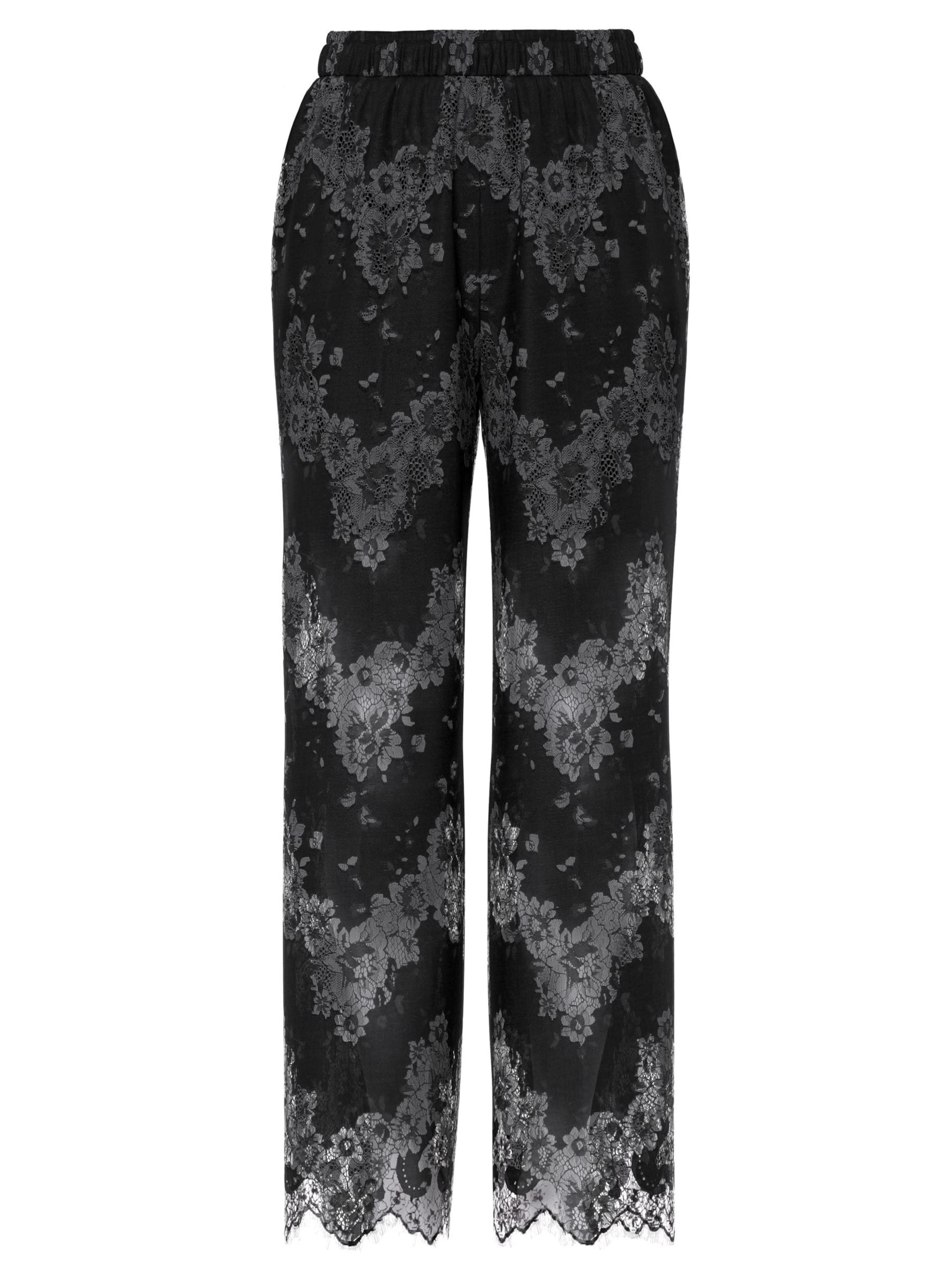 PIECES Pantalon 'PCRinne' en noir, Vue avec produit